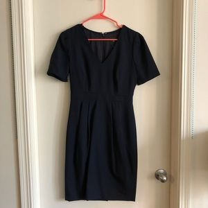 J.Crew navy sheath dress, size 2